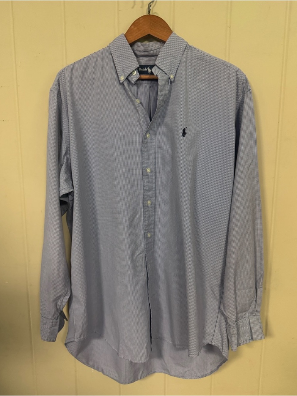 Ralph Lauren Blake Checkered Button Down | Men’s Large